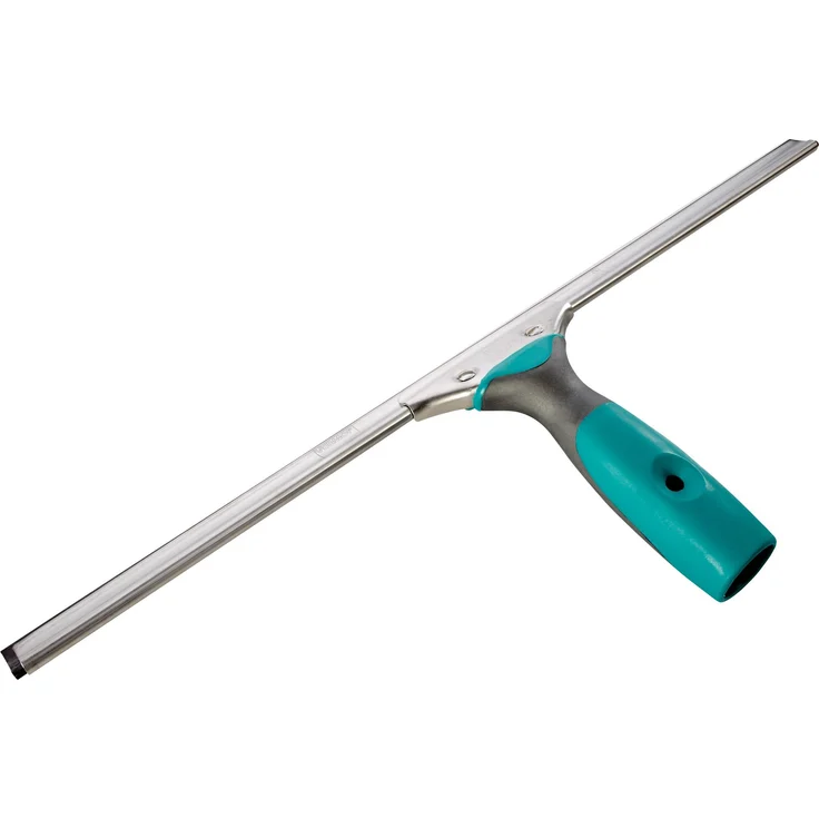 Leifheit Professional Fensterabzieher 45 cm mit Weichgummigriff, Abzieher mit hochflexibler Gummilippe, Duschabzieher mit verschiebbarer Griffposition