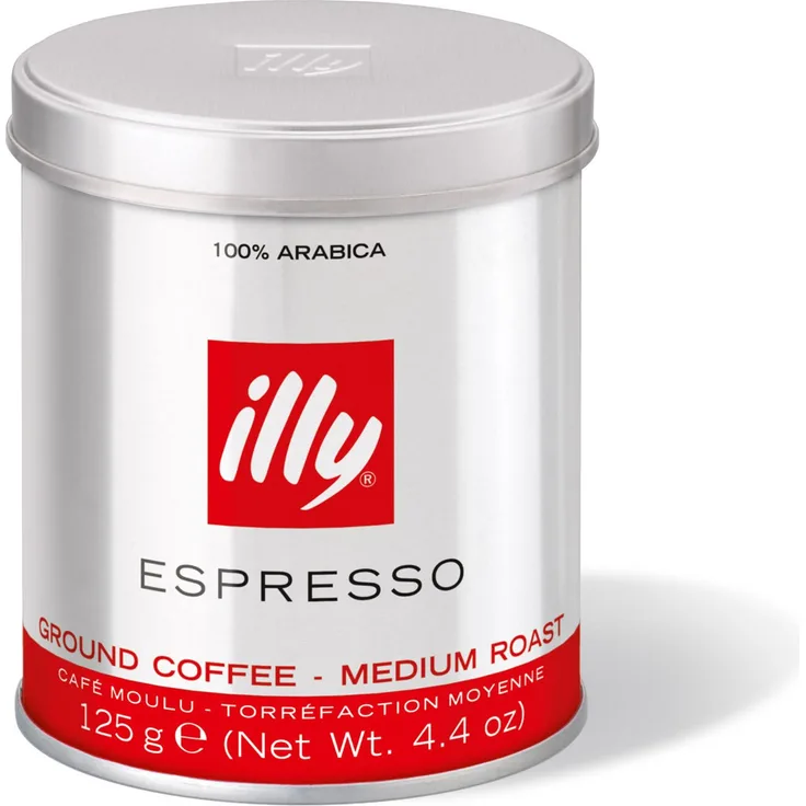 illy Kaffee, Gemahlener Espresso klassische Röstung - 1 Dose zu 125 g