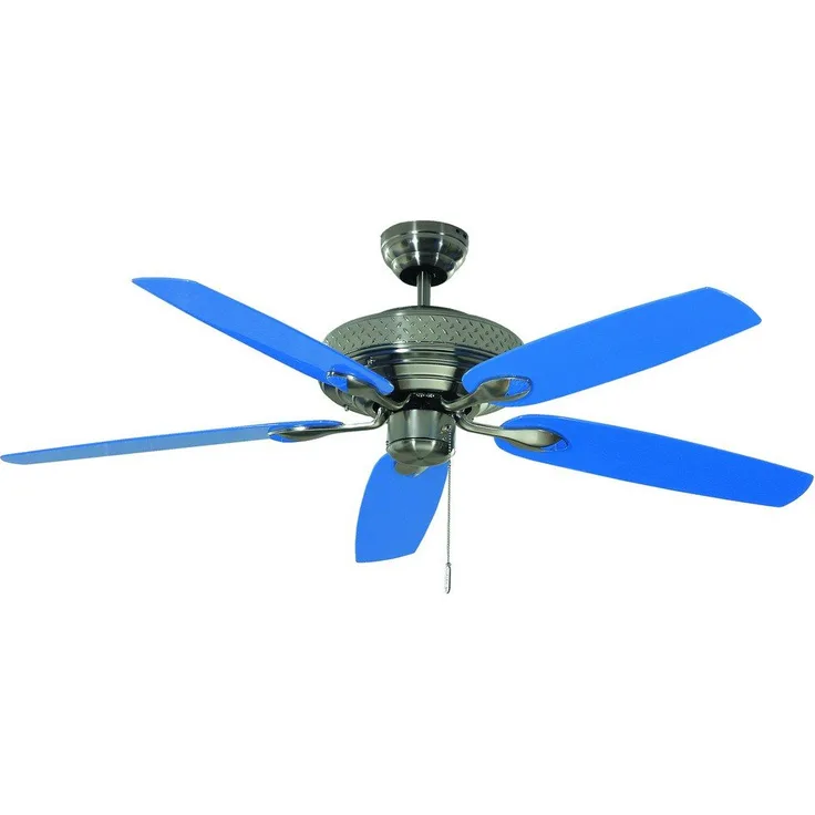 Deko Deckenventilator, Thunder XXL, blau, BC 810, 132cm