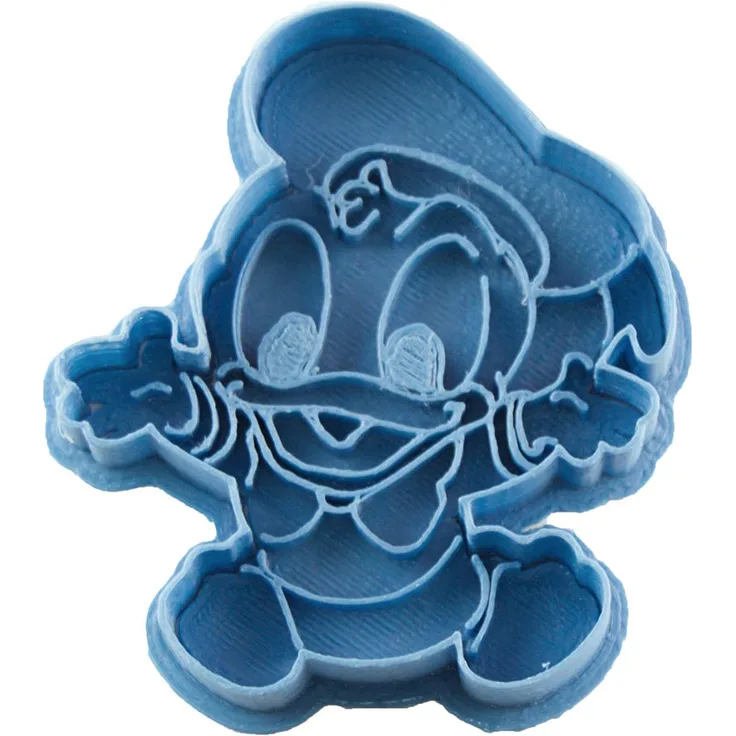 Cuticuter Donald Duck Disney Ausstechform trinkt, blau, 8 x 7 x 1.5 cm