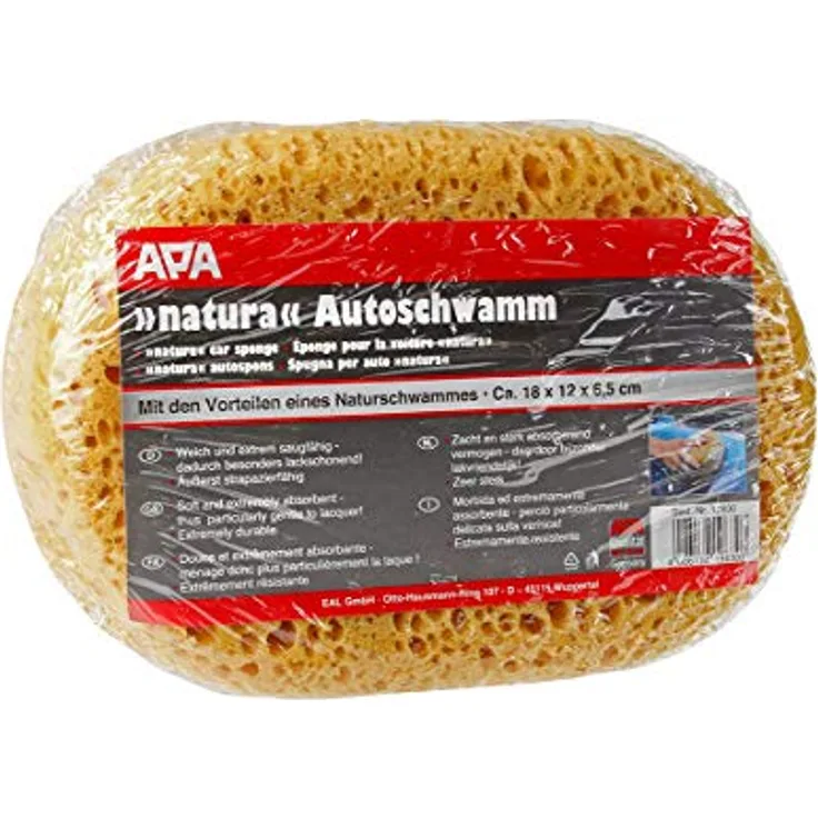 APA 19630 Autoschwamm Natura 180 x 120 x 65 mm