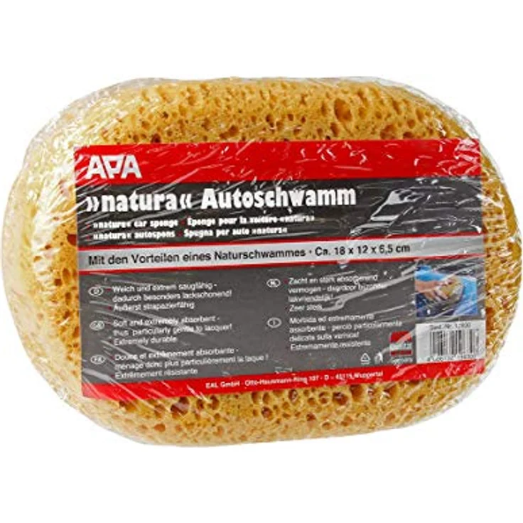 APA 19630 Autoschwamm Natura 180 x 120 x 65 mm