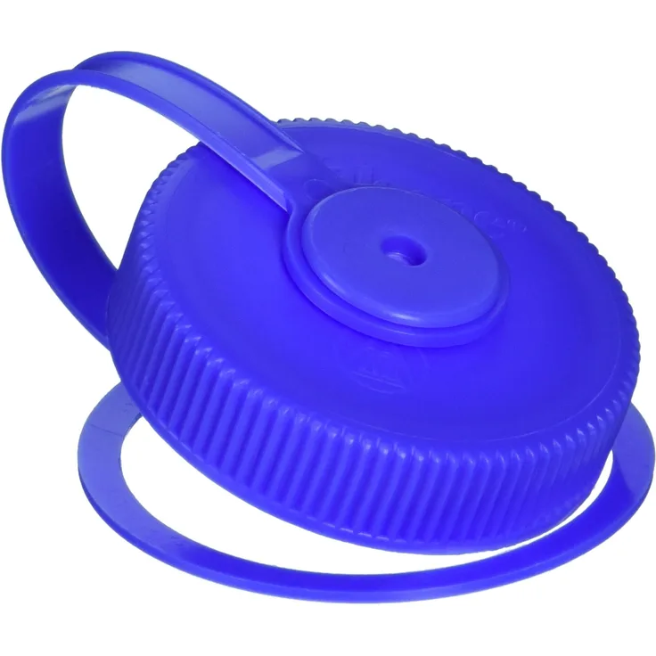 Nalgene Kunststoffflaschen Deckel Weithals 1 L Flaschendeckel, blau, Uni