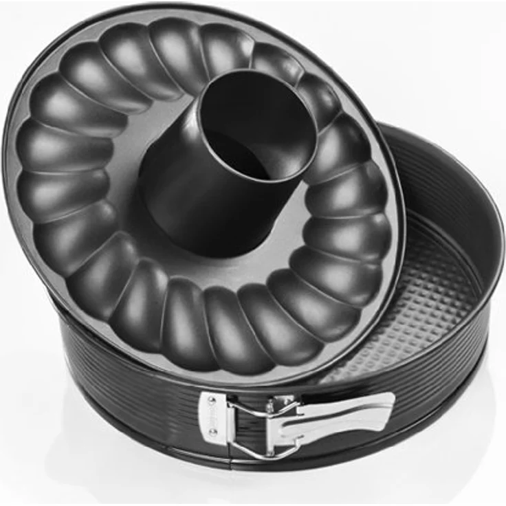 Zenker 6506 Springform mit Rohrboden Ø 18 cm, black metallic – Bild 2