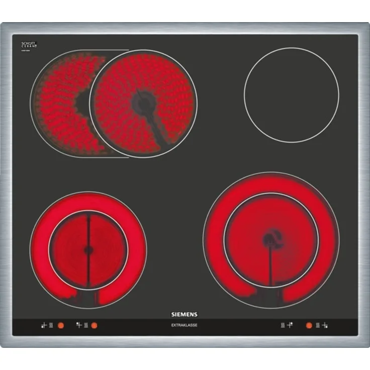 Siemens EA645GH17M, Kochfeld, Einbaugerät, Autark nein, Betriebsart elektrisch, Anzahl Kochstellen 4
