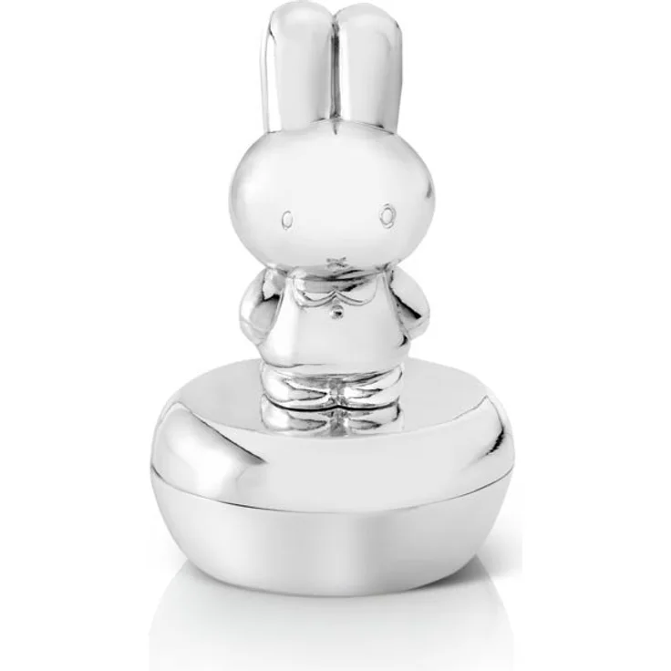 Zilverstad Zahndose miffy 6x4cm versilbert anlaufgeschützt