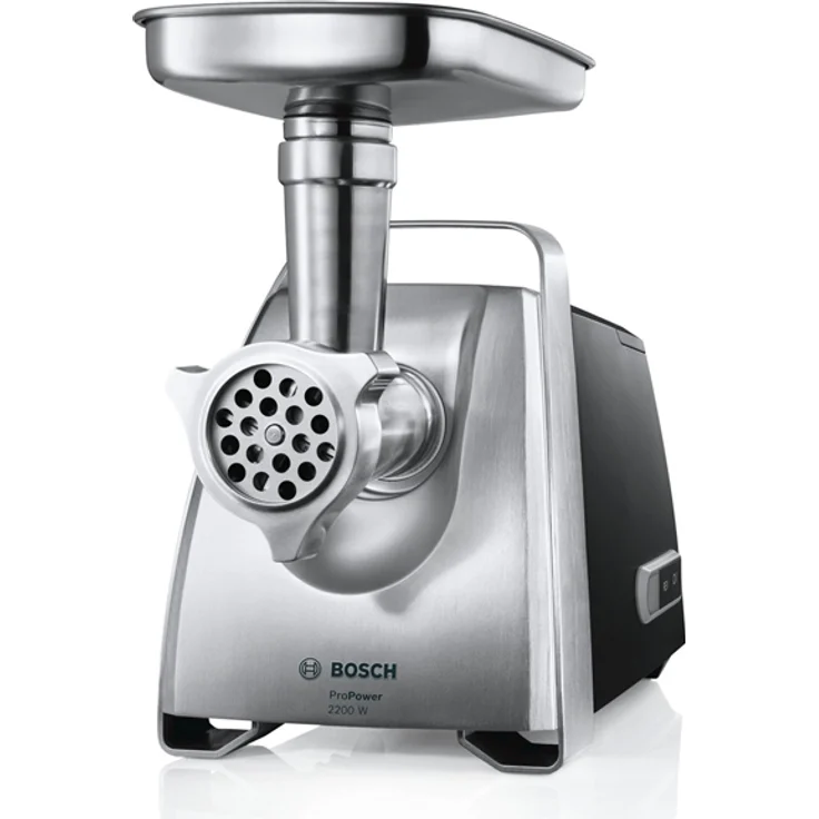 Bosch MFW68660 ProPower Fleischwolf, hohe Blockierleistung, schnelles Verarbeiten, 20 Funktionen, 880 Watt, schwarz – Bild 2