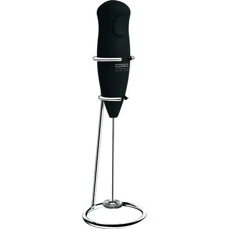 Caso 1610 Fomini Milchaufschäumer, Cremigster Milchschaum, mit Edelstahlfeder und Edelstahl-Standfuß – Bild 2