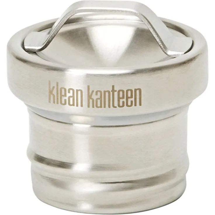 Klean Kanteen Edelstahldeckel für Classic Flaschen in Silber matt, Edelstahl, 28 x 18 x 18 cm
