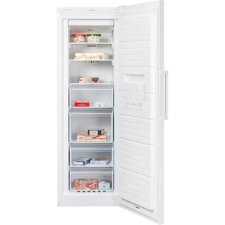 Bosch GSN33VWEP Gefrierschrank, freistehend, weiß, NoFrost, Schnellgefrieren, Breite 60 cm, Energieklasse E – Bild 2