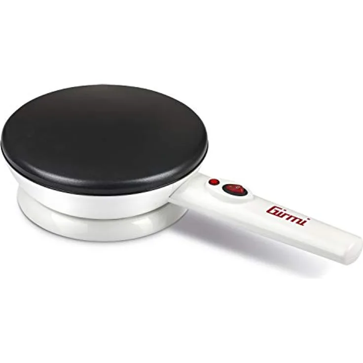 Girmi TS3600 Crêpespfanne, 800 W, Gusseisen, Weiß