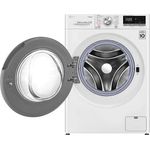LG V4W800, Frontlader-Waschmaschine, D, Fassungsvermögen 8 kg, Standgerät, Breite 60 cm, Anzahl Programme: 14, Aquastop