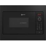 Neff HLAWG25S3 N 30 Mikrowelle, Einbaugerät, 800 Watt, 20 Liter Garraum, schwarz