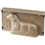 Dr. Oetker Vollbackform Lamm, Kuchenform aus der Serie ''Goldiges Ostern'' (Farbe: Gold), Menge: 1 Stück Osterbackform