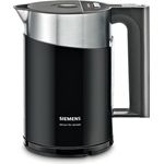 Siemens TW86103P Sensor For Senses Edelstahl-Wasserkocher, 2400W, 1,5 L, Schwarz