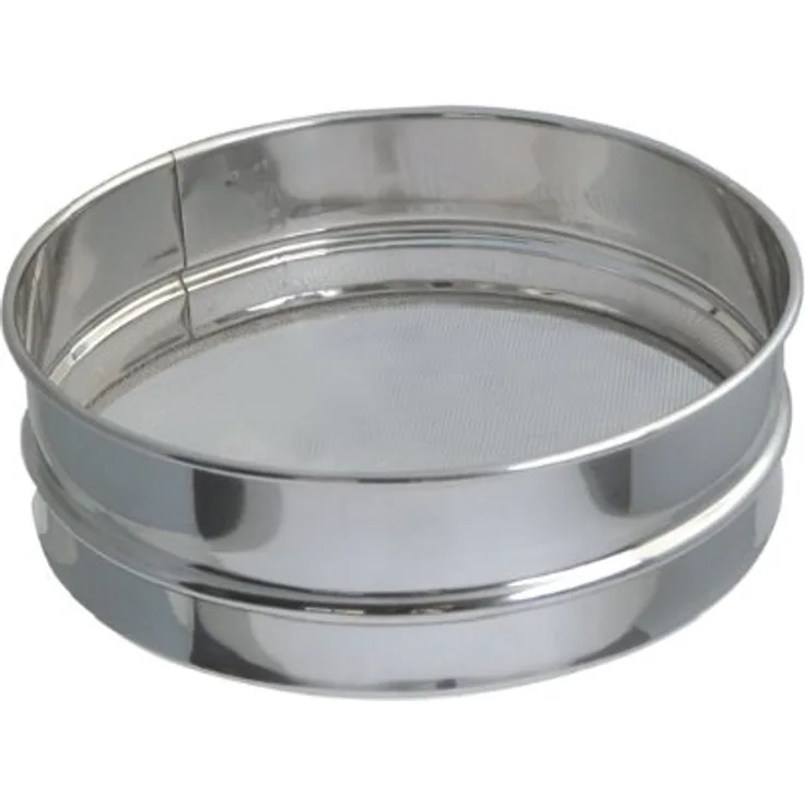 de Buyer 4604.30 Mehlsieb, Edelstahl, Durchmesser 30 cm, Maillé 0,8 mm