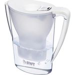 BWT 815070 - Tischwasserfilter PENGUIN - 2,7 l, weiß - Wasserfilterkanne mit 1 Filter-Kartusche für Magnesium Mineralized Water