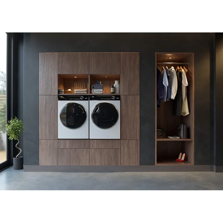 Haier HWD80-B14979, Waschtrockner, Energieeffizienzklasse D, Standgerät, Breite 60 cm, Geräuschemissionsklasse A, Dampffunktion – Bild 7