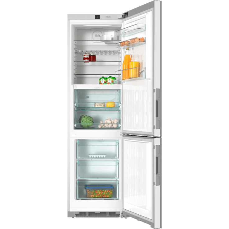 Miele KFN 29283 D bb Kühl-Gefrierkombination, freistehend, schwarz, NoFrost, Breite 60 cm, Energieklasse D – Bild 2