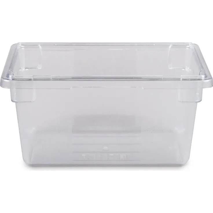 Rubbermaid Commercial Products 19 Litre 45.7 x 30.5 x 22.9 cm ProSave Food Box - Clear