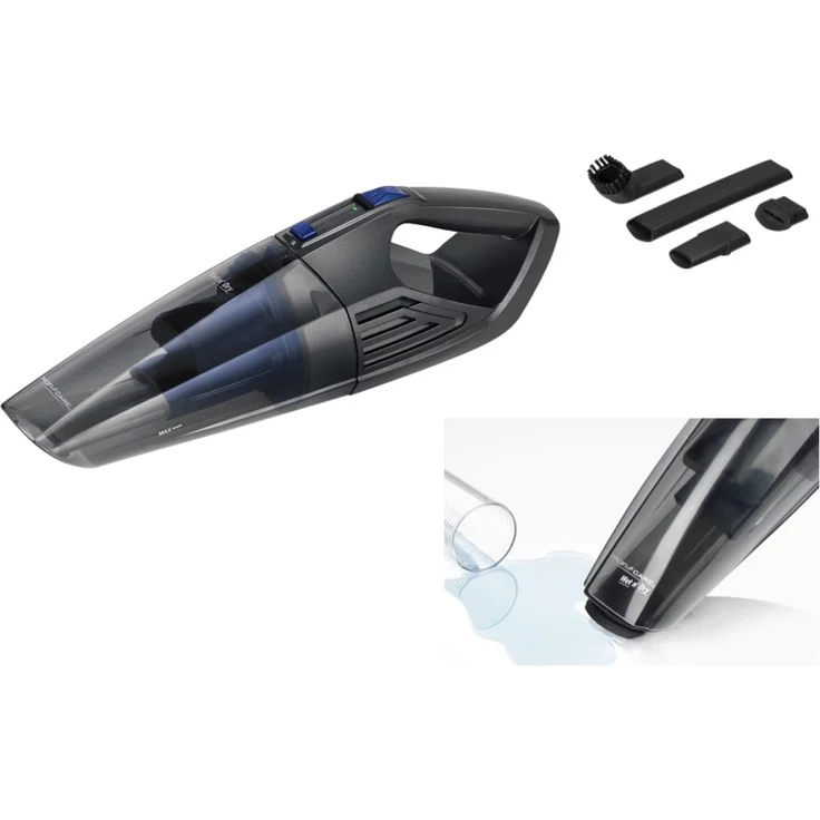 ProfiCare Profi Care PC-AKS 3034 Akkusauger, 2 in 1 Nass-und Trockensauger in Einem, für alle Oberflächen geeignet, leistungsstarker 14,8 V Lithium Ionen Akku, anthrazit-blau – Bild 2