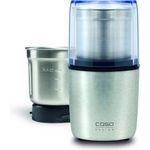 CASO Coffee & Kitchen Flavour - Elektrische Kaffeemühle und Multi-Zerkleinerer (200Watt) mit extra Edelstahlbehälter für Pesto, Nüsse, Gewürze, Kräuter, Getreide u.v.m.
