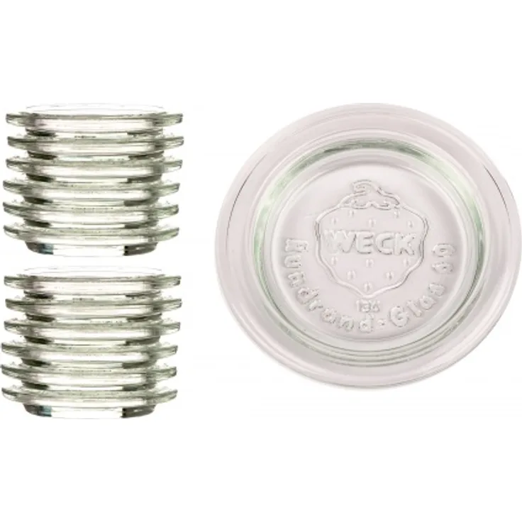 12x Ersatzdeckel 60 mm für Einmachgläser RR 60