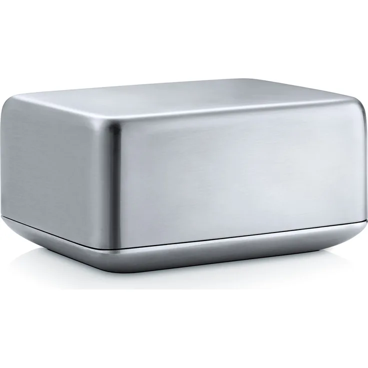 Blomus 63638 Basic Butterdose, edelstahl matt, medium
