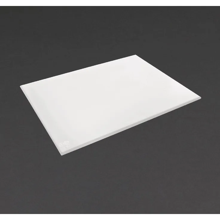 Hygiplas Schneidebrett mit niedriger Dichte, groß, 10 x 600 x 450 mm, Weiß