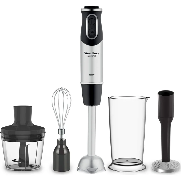 Moulinex QuickChef Stabmixer 3 accesorios + Pasapurés – Bild 1