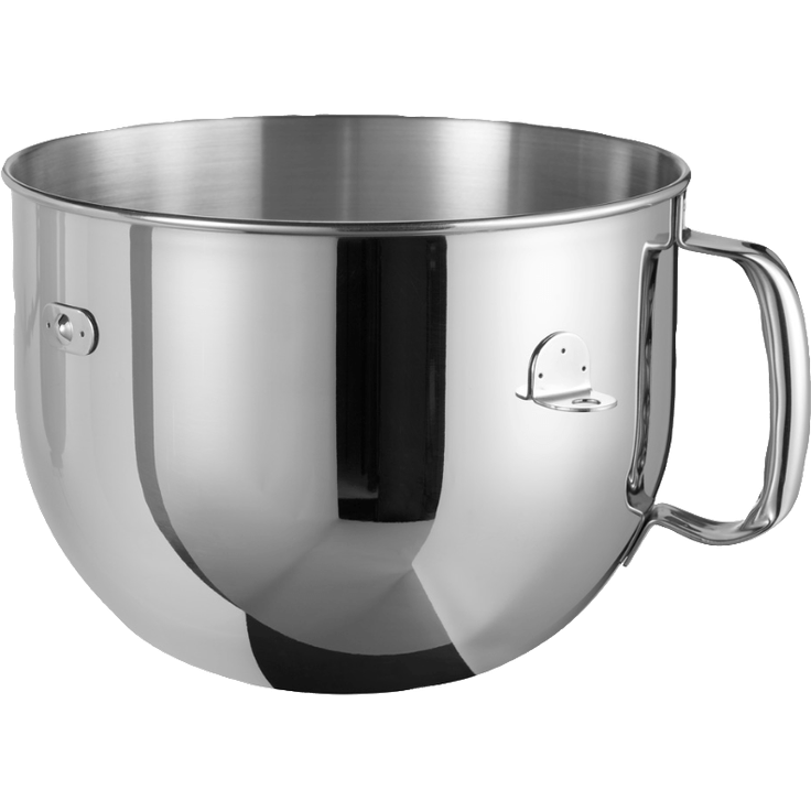 KitchenAid 5KR7SB Rührschüssel, 6,9 L, Edelstahl, geschlossener Griff, für KitchenAid 5KSM7580X, 5KSM7591X, 5KSM7990X – Bild 1