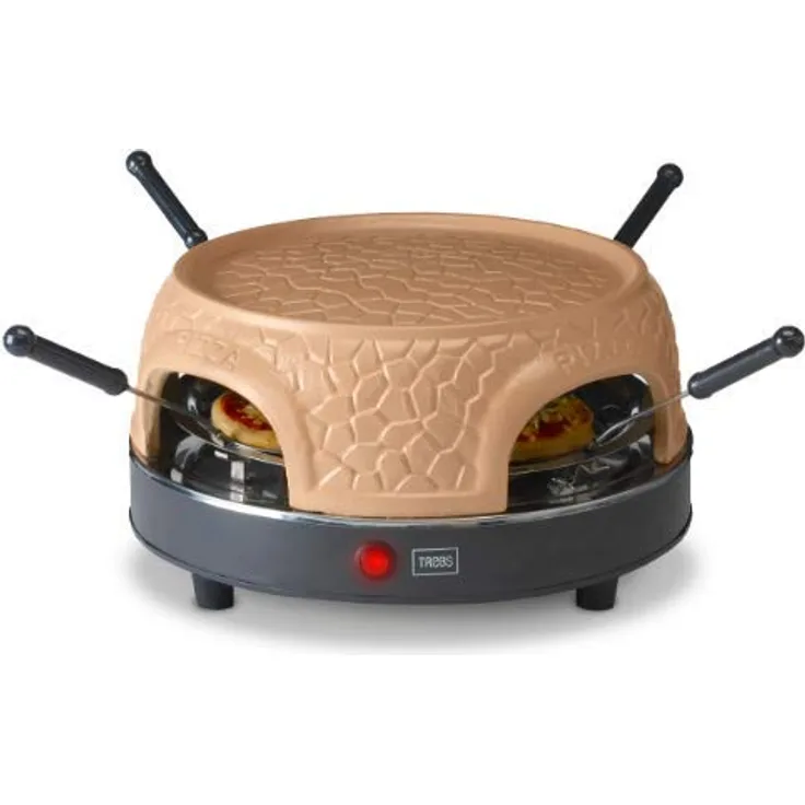 Trebs 99390 Pizzaofen für 4 Personen, Terracotta