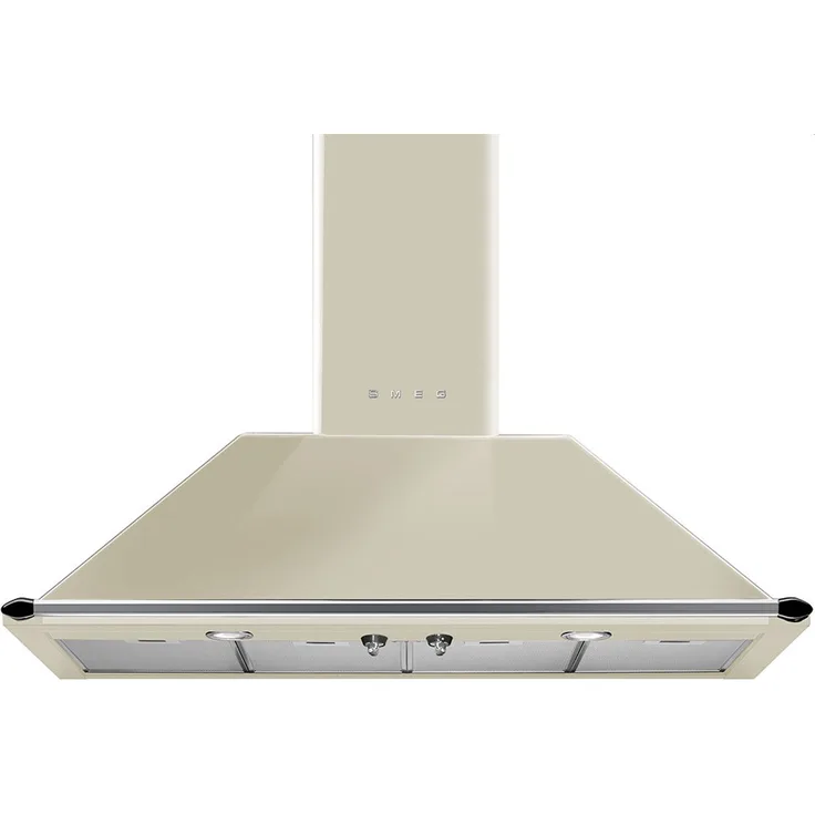 Smeg KT110PE Dunstabzugshaube, A, Abluft und Umluft, Wandmontage, Breite 110 cm, 4 Gebläsestufen