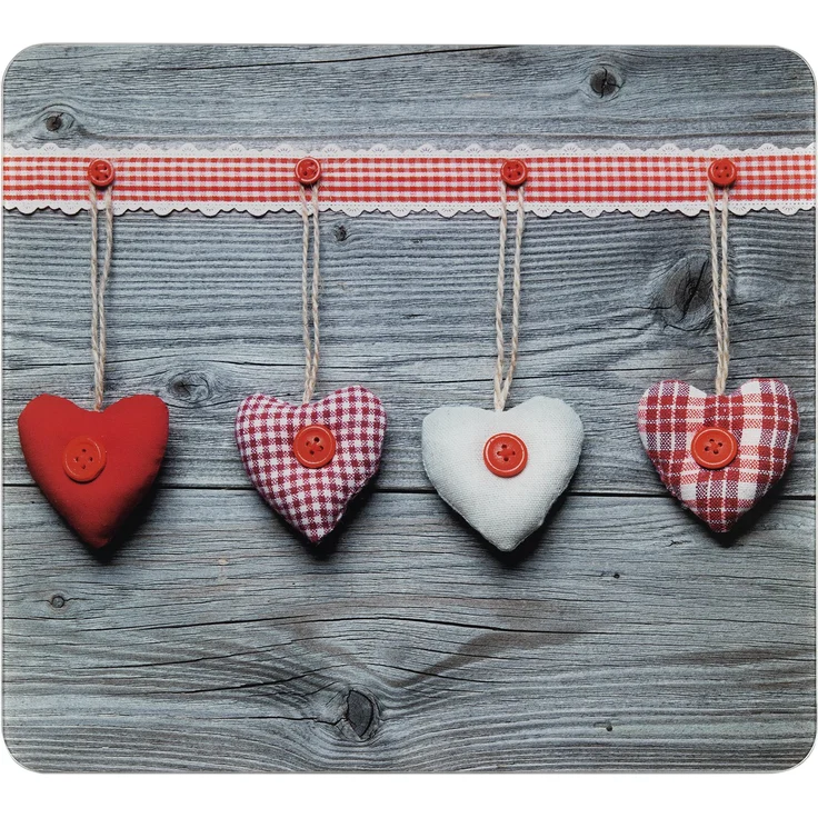 WENKO Multi-Platte Herzen Herdwand Wanddekor Wandschutz Herdwandschutz – Bild 1