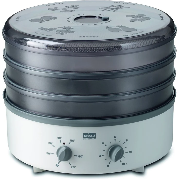 Stöckli Dörrex 0076.72 M Dörrautomat, 540 Watt, Kunststoff – Bild 2