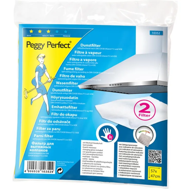 Peggy Perfect Dunstfilter Soft, mit Wechselhandschuh