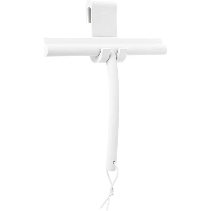 Blomus Duschwischer Vipo, Wischer, Abzieher, Duschabzieher, Silikon, White, Wischbreite 25 cm, 66313