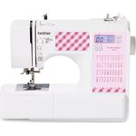 Brother KD 40 Little Angel  40 Nähprogramme Nählicht Computer-Nähmaschine, weiß