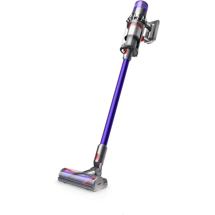 Dyson V11 Animal Extra Handstaubsauger, 60 min Akkubetrieb im Energiesparmodus, Zyklon-Technik, mit Zubehörhalterung für Saugrohr
