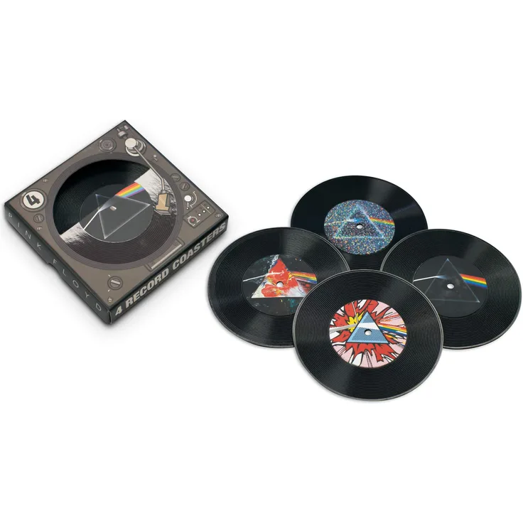 Aquarius SP1005 Pink Floyd Untersetzer aus Vinyl, Medium, mehrfarbig