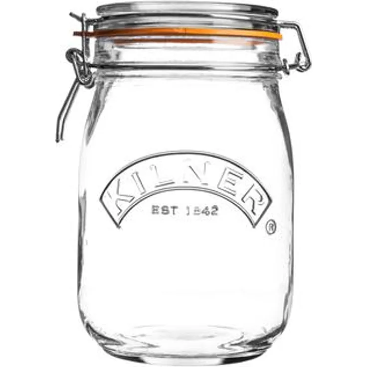 KILNER Einkochglas mit Bügelverschluss, rund, 7 Größen: 3 Liter