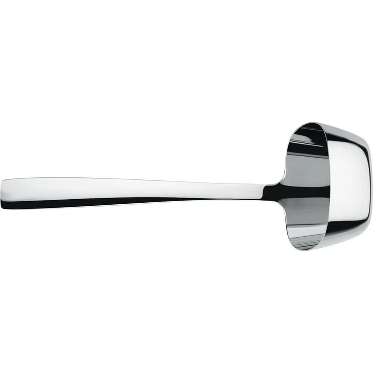 Alessi Schöpfkelle im Relief-Design, Edelstahl, Silber, 7 x 31 x 37.5 cm
