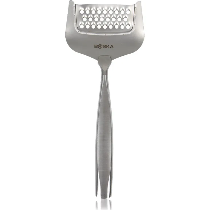 Boska Käsereibe Monaco+, Käseschneider, Käse Reibe, Edelstahl, Silber, 18.5 cm, 307087