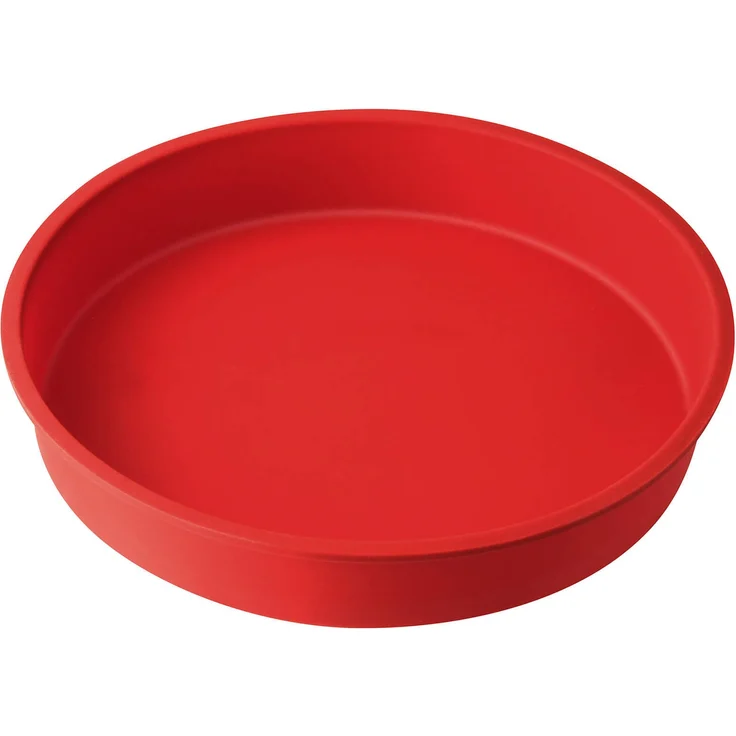 Dr. Oetker Rundform Ø 26 cm Flexxibel, Obstkuchenform aus Silikon, Tortenbodenform für eindrucksvolle Kreationen, hochwertige Silikon-Kuchenform, Menge: 1 Stück – Bild 1