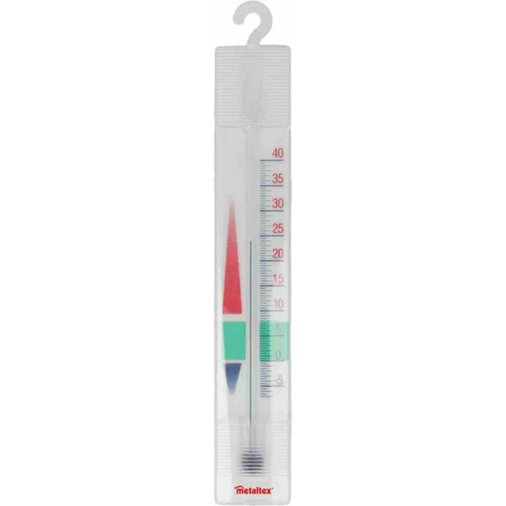 METALTEX 298044000 Kühlschrank-Thermometer mit 0,5 Grad-Skala