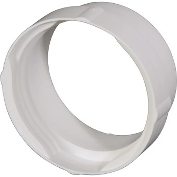 Xavax Abluftschlauch-Adapter für Trockner (Reduzierstück 100 auf 125 mm passend für Wäschetrockner) weiß