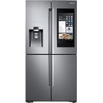 Samsung RF56N9740SR-EF Side-by-Side-Kühlschrank, freistehend, Edelstahldekor, NoFrost, 0-Grad-Zone, Wasser- und Eiswürfelspender, Festwasseranschluss, Breite 90.8 cm