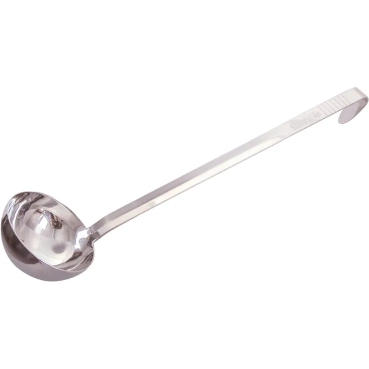 DE Buyer 1830 Qualité Supérieur Série 3130.08 Schöpfkelle Ø 8 cm 39 cm Länge Edelstahl
