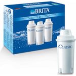 Brita Wasserfilterkartuschen für Brita Classic Wasserfilter, 3 Stück