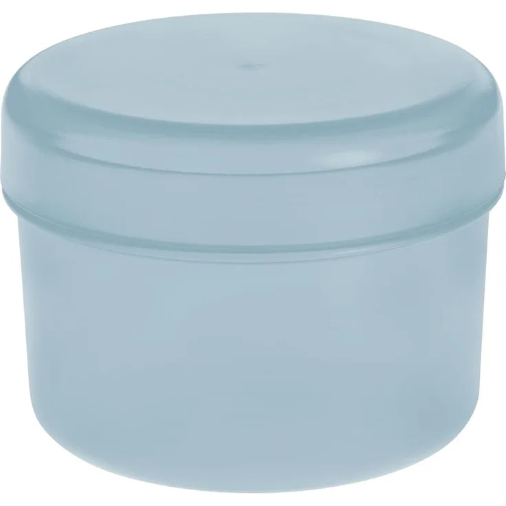 Koziol Rio Vorratsdose mit Deckel, Aufbewahrungsdose, Frischhaltedose, Kunststoff, Powder Blue, 8 cm, 3045639